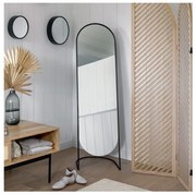 Atmosphera - Stojacie zrkadlo JEF 136x39,5 cm čierne