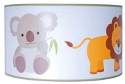 Detské stropné svietidlo ZOO 2xE27/60W/230V