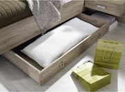 Úložná zásuvka pod posteľ Gandra, dub san remo%