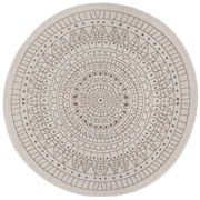 Obojstranný koberec Hanse Home Twin Porto linen kruh