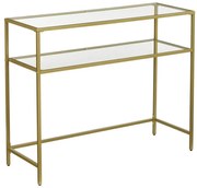 Konzolový stolík CIREL zlatý