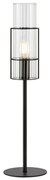Markslöjd 108555 - Stolná lampa TUBO 1xE14/40W/230V 50 cm čierna/číra