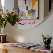Nálepka na zrkadlo S12 – You look good