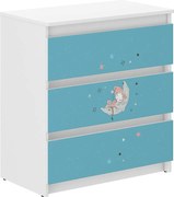 Wooden Toys Detská komoda R-3 ŚPIOCH