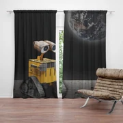 Sablio Záves Wall-E robot Mesiac: 2ks 140x250cm