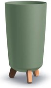 Vysoký kvetináč GRACIE TUBUS zemitý zelený