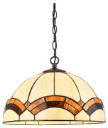 Prezent 229 - Luster na reťazi TIFFANY 2xE27/60W/230V