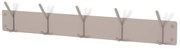 Sivo-béžový kovový nástenný vešiak Fusion – Spinder Design