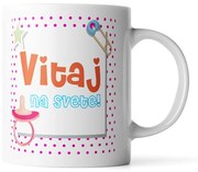 Sablio Hrnček Vitaj na svete 3 - 200 ml - espresso