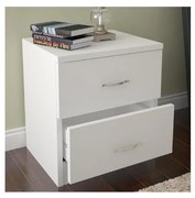 Nočný stolík SINE 42x40 cm biela