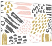 Obraz - Abstraktné ťahy (70x50 cm)