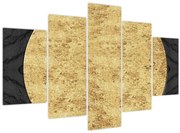 Obraz - Zlatá štruktúra N⁰2 (150x105 cm)