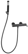 Sprchová batéria Paffoni Vallone so sprchovým setom 150 mm čierna RIN168DNO