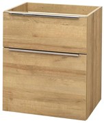 Mereo Mereo, Mailo, kúpeľňová skrinka 61 cm, chrómové madlo, MER-CN520S