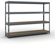 Policový regál 1853 x 2400 x 600 mm, nosnosť 450kg
