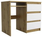 Písací stôl Leo II artisan/biela