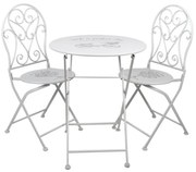 Záhradná sada - Ø 60 * 70 / 2x Ø 40 * 40 * 92 cm