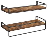 Set 2 nástenných políc LWS441B01