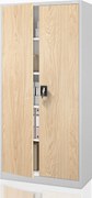 Kancelárska skriňa na dokumenty šedá / dub sonoma: Eco Design JAN 900 x 1850 x 400 mm