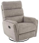 Polohovacie kreslo Belfort, sivá