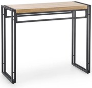 Konzola Bolivar KN-1 dub zlatý/čierna