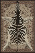 Umývateľný koberec's nízkym vlasom Safari by Iris Apfel