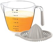 Plastový džbán s odmerkou a odšťavovačom 0,5 l svetlobéžová