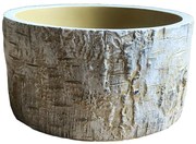 Kvetináč YS44361 cement 15,7x15,7x8,2 Antique White