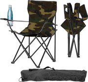 CH Rybárska skladacia stolička Moro - kamufláž