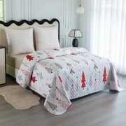 Prehoz na posteľ JINGLE, biely Rozmer: 170 x 210 cm