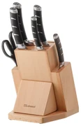 Stojan na nože 7 ks s brúskou na nože - Flow Kitchen - 132760