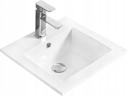 Mexen Stella umývadlo zapustené v doske 41 x 41 cm, biele - 25454100