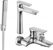 Mexen Axel R72 vaňový set, chróm - 73813R72-00