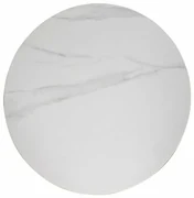 Jedálenský stôl Talia 90 cm, mramor / čierna