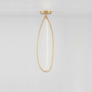 Stropné svietidlo Artemide Arrival 130 mosadz Bluetooth stmievateľné 48W 3000K