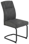 Stolička Chantal sivá