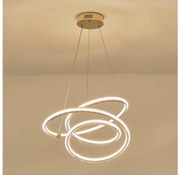 LED Luster na lanku LED/38W/230V 3000K 50x50 cm