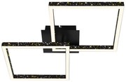 Brilo - LED Stmievateľný prisadený luster FRAME 2xLED/9W/230V