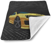 Sablio Deka pre bábätko Chevrolet Camaro Bodky - 80x100 cm