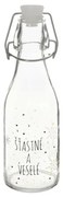 Orion Fľaša s klip uzáverom Vločka biela 0,16 l, 160 ml