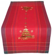 Obrus Vianočný stromček 40x90 cm