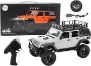 LEAN Toys Diaľkovo ovládané RC 2.4G 4x4 terénne auto Sivá