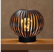 Solight WO3102 - LED Dekoračná stolná lampa LED/3xAA čierna/meď