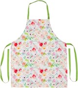 Kuchynská zástera Akvarel kvety, 70x85 cm%