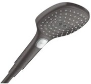 Sprchová hlavica Hansgrohe Raindance Select S kartáčovaný čierny chróm 26520340