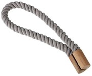 Magnetická spona na závesy sivá