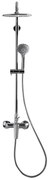 Tanzanit Sprchový systém s funkciou dažďovej sprchy s mechanickým miešačom