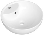 Gamma Rio, umývadlo na dosku 460x460x180 mm, biela lesklá, GMA-UC-RIO