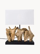 Dizajnová stolová lampa z dreva Nature
