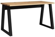 Písací stôl Iga Dub Artisan / čierna